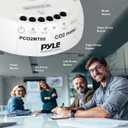 Pyle Smart Indoor Air Quality Monitor - Digital Hygrometer Thermometer Test Gauge, Air Tester for Home, Pollution Sensor Detector, Carbon Dioxide Meter, Temperature and Humidity Tester Kit -PCO2MT05