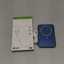 podoru for Magsafe Battery Pack, 5000mAh Magnetic Power Bank with Type-C Cable 20W PD Fast Charging Lighting Input Wireless Portable Charger for iPhone 17/16/15/14/13/12/ All Series-Dark Blue