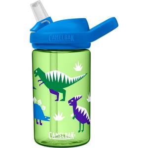 CamelBak Eddy+ Kids Bite Valve Straw Tritan Water Bottle | Kids, with Tritan (Hip Dinos)