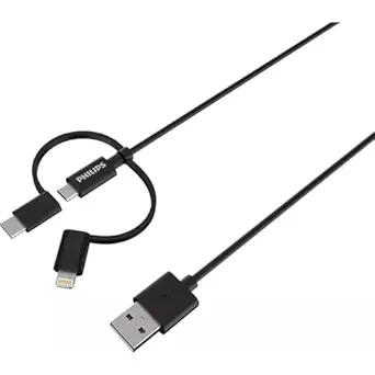 Philips 3-in-1 USB Charge Cable