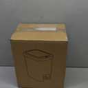 MOPALL Small Bathroom Trash Can with Lid Soft Close, Garbage Can with Press Top Lid & Foot Pedal, Step Trashcan Slim Trash Bin Waste Basket for Toilet, Office, Bedroom, Kitchen, Living Room 2.7 Gallon