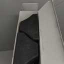 Pack of 2 Garage Parking Aid, 16.9'' Parking Stopper for Garage, Heavy Duty Rubber Garage Car Stopper with Reflective Yellow Tape Curb, Parking Gadgets Protects Garage Walls and Car