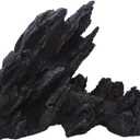 Saim Large Aquarium Decorations Artificial Resin Jagged Canyon Rock, Mountain Hill View Stone Ornament for Betta Cichlids Hideaway, Pleco, Goldfish