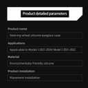 LUCKEASY for Tesla Model Y 2021-2024 Model 3 2021-2022 Instrument Panel Tray (Only Front Driver) Storage Tray Phone Holder Key Chains Box Anti-Slip Silicone Black