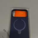 TORRAS Q3 Silicone for iPhone 17 Pro Max Case with Stand, Fit for MagSafe, Liquid Silicone Soft Cozy Grip, 360 Spin Stand, Camera Control, Protective Case for iPhone 17 Pro Max Silicone, Deep Blue