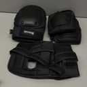 Adult Knee Pads Elbow Pads Wrist Guards for Adult Kids 6 in 1 Protective Gear Set for Skateboarding Biking Roller Skating Cycling Outdoor Sports Black L