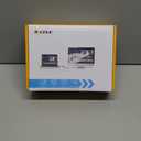 KVM Switch 3 Monitors 3 Computers 8K@60Hz/4K@120Hz, HDMI DP KVM Switches for 3 PC Sharing Triple Monitor and Keyboard Mouse with Power Adapter, Wired Extend Controller and USB3.0 Cables