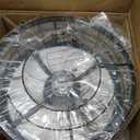 20in Farmhouse Fandelier Caged Ceiling Fans with Lights Flush Mount