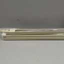 LazBlinds No Drill Zebra Blinds for Windows 34" W x 64" H, Cream