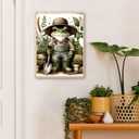 Diamond Painting Kits for Adults Beginners, Skull Butterfly Hummingbird Diamond Art Gift, 5D DIY Full Drill Round Rhinestone Gem Crafts for Halloween Christmas Home Wall Decor 12"x16" (Gardener Frog)