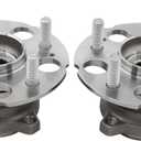 MOTOKU Pair Rear Wheel Bearing and Hub Assembly with 5-Lug for Honda CRV 2007-2011 Acura RDX 2007-2012 2016-2018 AWD or 4WD Rear Left Driver and Right Passenger Side