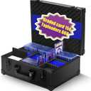 Graded Card Case Storage Box Trading Cards Storages Box For Toploaders Sports Slab Hold 150 Magnetic Cards or 660 Toploaders