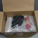 Tioncy 16 Pcs Empty Vanilla Extract Bottles for Homemade Vanilla Jar Glass Bottle with Cap, Shrink Band, Sticker Syrup Gift Food Storage Canister for Bean Christmas(Black,5 oz)