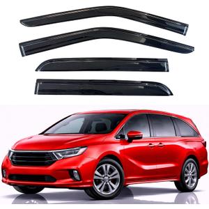 KPY Rain Guards Fit for 2018-2026 Honda Odyssey, Out-Channel Window Visors Vent Wind Deflectors 4PC, Car Accessories for 18-26 Odyssey