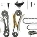 Timing Chain Kit & Sprocket Water Pump Fit For Ford Explorer 4.0L 1997-2009,Fit For Mountaineer 1998-2009 4.0L Fit For Ford Explorer Sport Trac 2001-2009 4.0L Fit For Ranger 2001-09 4.0L 4L2Z-6M290-AA