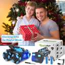 Eulogia RC Stunt Car for Boys 5-12, High Speed 360 Rotating, Drift 4WD Remote Control Car with Headlights, 2.4GHz Electric Rechargeable Race Stunt Toy Car for Boys Girls Birthday (Blue)