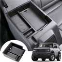 Mabett Center Console Organizer Tray for Ford Bronco Accessories 2024 2023 2022 2021, Armrest Storage Insert Box fit Bronco 2/4 Door with Non-Slip MatNot fits 2025 version