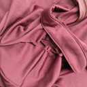 Nmoder Women's Casual Wrap Flared Midi Dress Wedding Guest Cocktail Tea Dresses A-Line Swing V-Neck 3/4 Sleeve XL