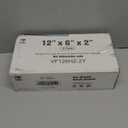 Silverware Tray for Drawer, Stackable Kitchen Bamboo Drawer Organizer 12" x 6" x 2" Set of 2