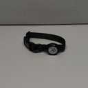 Dog Collar with Airtag Holder, IP67 Waterproof Reflective AirTag Dog Collars for Medium & Large Dogs, Adjustable Pet Collar with Twist-Lock Holder & Green Glow for Night (M, 11.8"-15.9", Black)