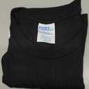 Halloween Black T-shirt with a ghost print, M