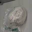 Chunful Coffee Filter Container Wooden Coffee Filter Storage Holder with Lid Farmhouse Bar Accessories Rustic Station Organizer for Storing Various Papers Tea Bags Beans, White