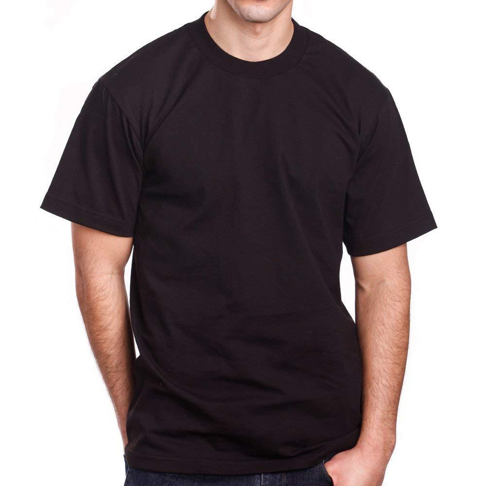 PRO 5 Super Heavy Mens Short Sleeve T-Shirt (3 Pack), White Size Medium