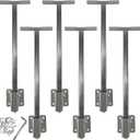 Undermount Sink Brackets, Steel Undermount Sink Support, Undermount Kitchen Sink Kit for Fallen Sink Support (Patent)