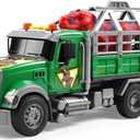 Dwi Dowellin Toy Truck Transport Cars Carrier with Dinosaur for Kids Toddlers,Birthday Gifts for Boy Toddler Child 3 4 5 6 Years Old
