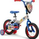 Huffy Paw Patrol Kids' Bikes, Sizes 12/16 Inch, Beginner Rider, Multiple Designs and Color Options Available, Removable Training Wheels Included, Fun Paw Patrol Graphics