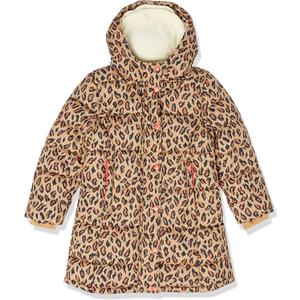 Amazon Essentials Girls and Toddlers' Long Heavyweight Hooded Puffer Jacket Size M