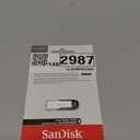 SANDISK 128GB Ultra Flair USB 3.0 Flash Drive, SDCZ73-128G-G46, Black