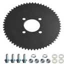 JNDO Mini Bike Sprocket 60T Rear Sprocket 35 Chain for Predator 79cc/212cc/420cc Engines Mini Bikes Go Karts & Drift Trikes (Black)