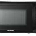 Emerson MW7302B Compact Countertop Microwave Oven with Touch Control, LED Display, 700W, 10 Power Levels, 6 Auto Menus, Glass Turntable and Child Safe Lock, 0.7 Cu., Ft. Black