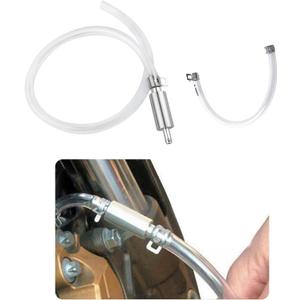 3 x IHOTDER Car Brake Bleeder Hose with One Way Check Valve,Durable Brake Fluid Bleeder Hoses Replacement,Universal Brake Bleeder Tool Car Accessories for Car Motorbike Bike (1 Set)