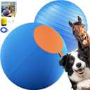 Happypaw 3.0 Upgrade 25'' Herding Ball for Dogs Enhanced Chew Resistance & Heavy-Duty Material, Dog Toy Agility Equipment for Australian Shepherds, Collies, Includes 5 Repair Patches