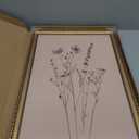 Avklitu Vintage Botanical Wall Art Boho Floral Wall Decor Gold Framed, 24"L x 16"W