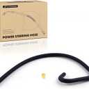 A-Premium Power Steering Return Hose Line Assembly Compatible with Chevrolet Silverado 1500 2500 3500 & GMC Sierra 1500 2500 & Cadillac & Hummer, 5.3L 6.0L 6.6L 8.1L, Hydraulic Brake Booster To Pump