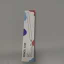 Cow Print Pencil Case for Apple Pencil (USB-C), Comfortable Grip, Side Thin Silicone Sleeve, Supports magnetic attachment. (Yellow)