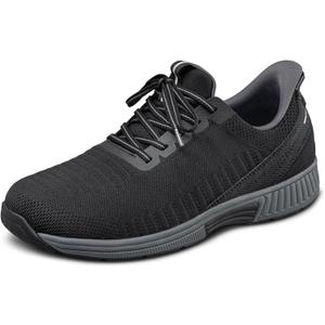 Orthofeet Men's Orthopedic Yari Hands-Free Water-Repellent Slip-Resistant Sneaker, 12