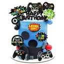 21 PCS Video game themes Cake Toppers Video Game Cake Topper Game Console Controller Cake Topper Video Game Cupcake Toppers