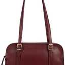 MINKARS Swing Zip Shoulder Bag with Cherry Bag Charm