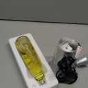 Dalavalampa Multi Color Changing Liquid Motion Lamps, 13.5 Inch Small LED Night Lights for Kids Adults, Relaxing Mood Lighting for Bedroom Office, Glitter Christmas Decor Birthday Gifts (White)