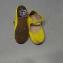 Girls' Vintage Mary Jane Ballet Flats - Shiny Patent Leather Party Shoes (10 Toddler, Tf516-sunbeam Yellow)