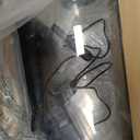 Smart Aquarium Fish Tank with Silent Water Pump, 2.4 Gallon Small Aquarium with Quick Start Kit, Temperature Display, Humidifier and RGB Lights, Perfect for Home, Office, and Decor, Black