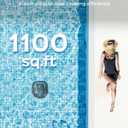 WYBOT A1 Cordless Pool Vacuum Robot for Above Ground Pool, Black&Green