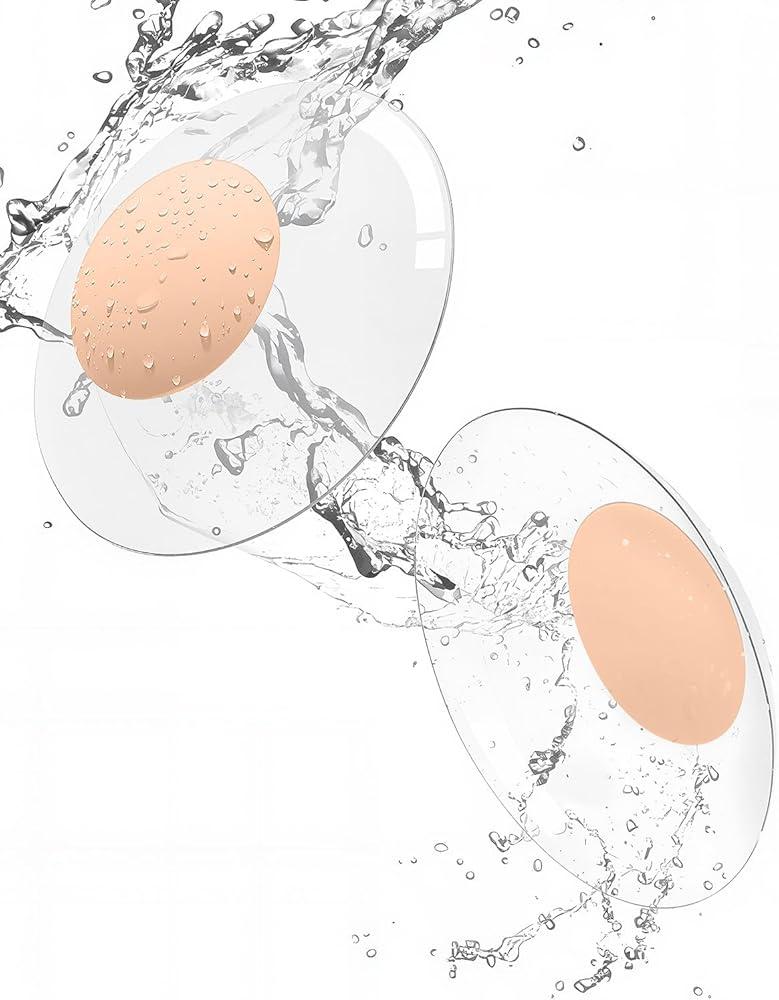 Niidor Transparent Nipple Covers For Women Seamless Silicone Pasties Nipple Covers Reusable 2025 Upgraded Breast Petals L