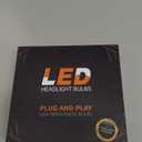 Compatible with Toyota Sienna 2004 2005 2006 2007 2008 2009 2010, 9005 High and 9006 Low Beam Combo Light Bulbs, Pack of 4