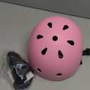 Kids Bike Helmet, Adjustable and Multi-Sport, from Toddler to Youth, 3 Sizes (Small: 48-54 cm / 18.9"-21.3", Pink)