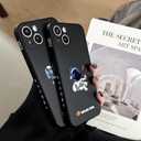 Yonds Queen for iPhone 14 Plus Cute Case, Cool Cartoon Astronaut Space Planet Rocket Design Stylish Bumper Cover Protective Anti-Slip Shockproof Fashion Case(iPhone 14 Plus, Earphone Music)